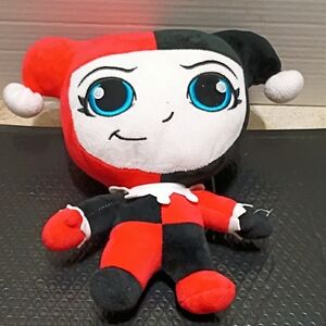 DC Comics Harlequin Plush Toy - Red, Black, and White